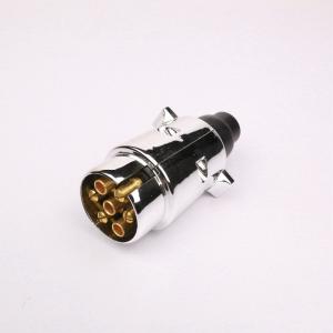 China OEM Standard Trailer Plug European Type 12v N Type 7 Pole Metal Trailer Plug factory