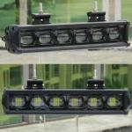 6D Lens 90W 120W 150W 180W Single Row LED Bar Light For 12V 24V 4x4 Offroad
