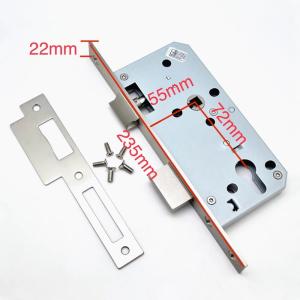 China Stainless Steel Smart Door Lock Body for Bathroom Wooden Sliding Door Accessories Screws factory