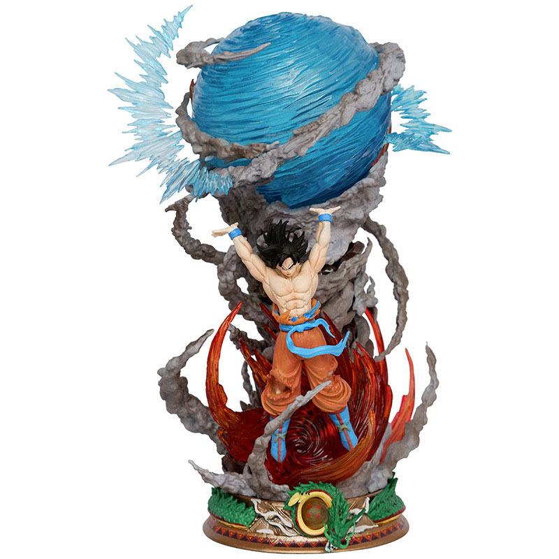 Interactive Super Spirit Bomb Model PVC Statue Figurines for 0-24 Months Age Range