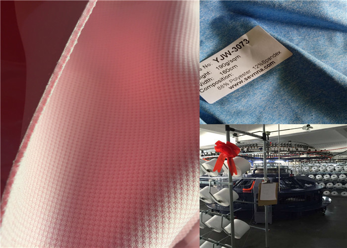 260gsm Eco Repreve Activewear Knit Fabric Digital Printing Super Soft Beach Wear