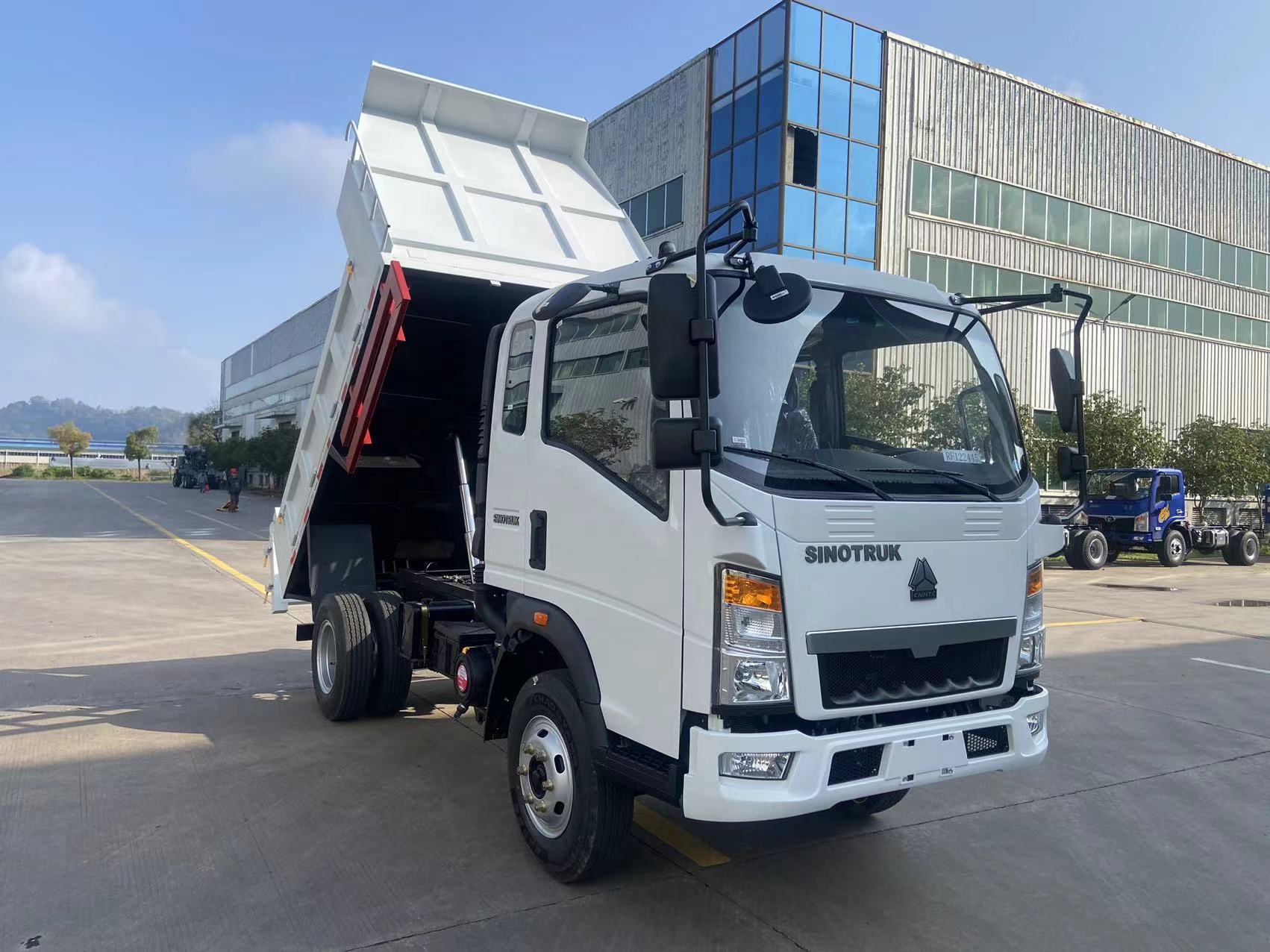 ISUZU HOWO Shacman FAW Dongfeng 3T Sand Dumper Truck 4X2 mini light truck tipper truck factory price