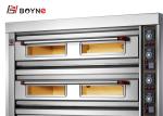 Three Deck Nine Trays Stainless Steel Bakery Deck Oven commercial kitchen bakery