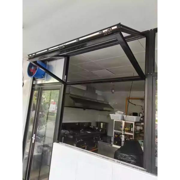 Folding Window Aluminium Glass windows Horizontal Folding windows Bi Fold Window aluminum casement windows square meters