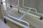 Metal New Born Baby Cart Bed Hospital Crib Commercial Furniture For Clinic