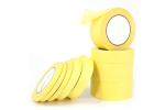 High Adhesive Bright Yellow Crepe Paper Masking Tape