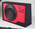 Sturdy Car Stereo Boombox Enclosure Fully Sealed CE Certification Customized