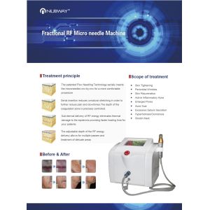 Professional thermagic skin rejuvenation face lifting device fractional RF