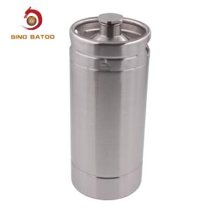 China 4L Small Stainless Mini Keg Single Wall Customized Logo factory