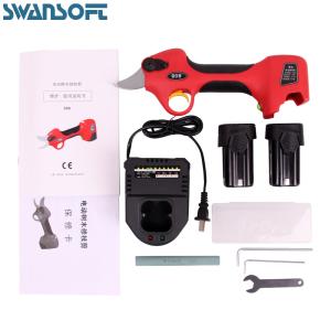 China 2.5CM Batería Orchard Pruer Uso prolongado 14.4V Batería inalámbrica Podadoras eléctricas Tijeras Tijeras para podar factory