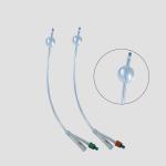 Homecare Silicone Urinary Catheter , 2 Way 30cc Balloon Foley Catheters
