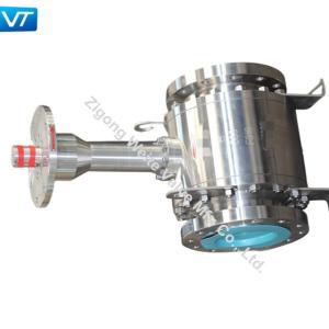 China RTJ Flange Class 300 Extended Bonnet Ball Valve F316 8 Inch With Lever factory