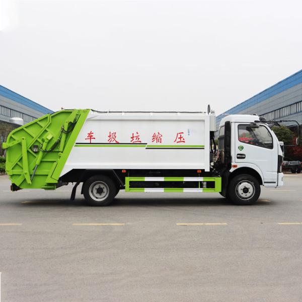Dongfeng Garbage Compactor Truck 4x2 7CBM 9 CBM Compressed Rubbish Truck