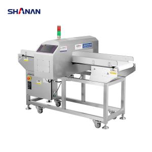 China Tunnel belt conveyor Metal detector for food detection industry factory