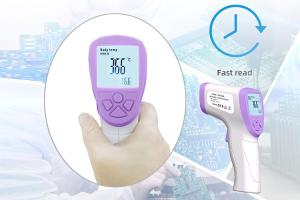 Handheld Digital Infrared Thermometer For Baby Forehead Temperature Measurement