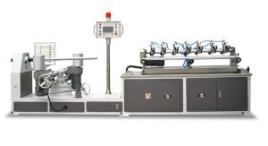 China Two Head Type Paper Tube Cutting Machine 8.2KW Customized Color TSJG-60 factory