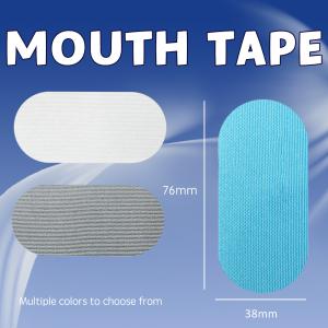 China Easily Removed Oval Non Toxic Mouth Tape Reduced Snoring Improved Nasal Breathing factory