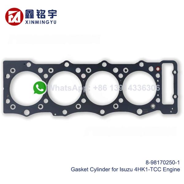 China Isuzu 4HK1 Engine Cylinder Head Gasket for NQR NRR Trucks 8-98170250-1 factory
