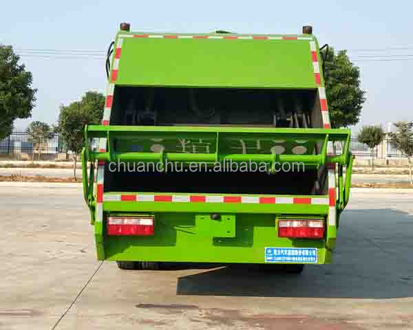 Pure Electric Compression Garbage Truck for Waste Management