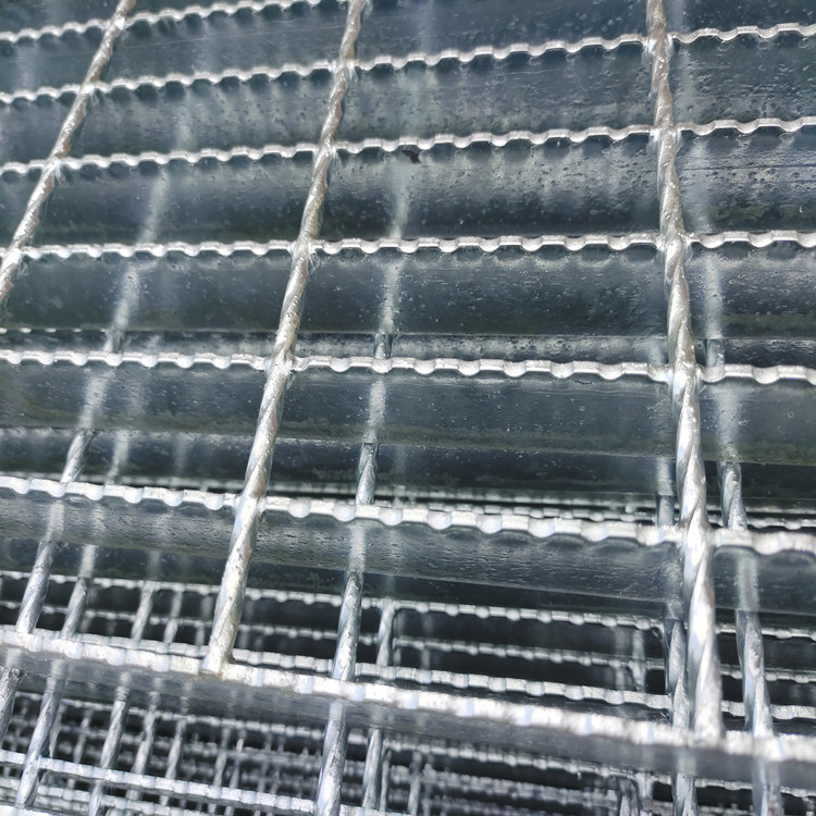 Hot dip galvanized steel grating metal steel walking platform grating