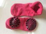 Eco - Friendly Pure Barre Non Slip Grip Socks / Dance Non Slip Ankle Socks