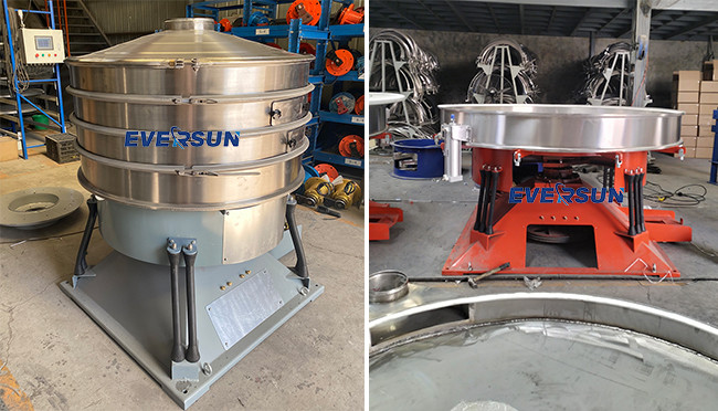2 - 500 Mesh Size Tumbler Sifting Machine Capacity 50KG - 100T/H