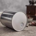 Customized Empty Coffee Tin Cans 250G With Vent Holes / Exhaust Valves