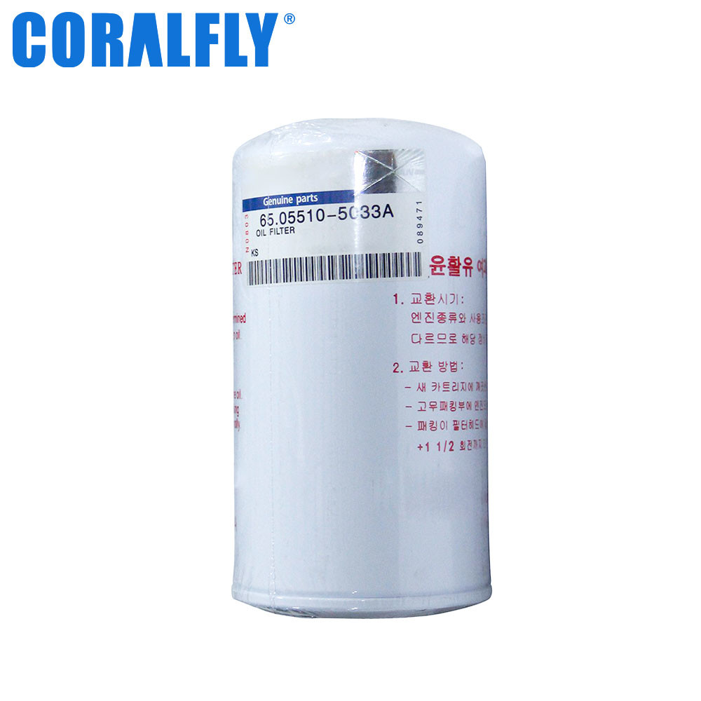 CORALFLY Doosan Oil Filter 400408-00049 400406-00013 K9005929