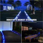 Aluminum Durable LED Deck Lights Solar Powered Marine For Driveway / Dock /