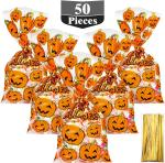 Spider web candy bag Resealable Cellophane Bags Self Adhesive Treat Snacks