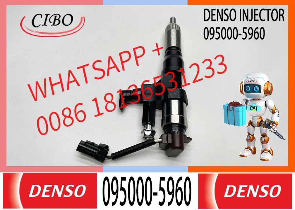 Diesel Engine Common Rail Fuel Injector Assembly 095000-5963 23670-E0301 095000-5960 095000-6583