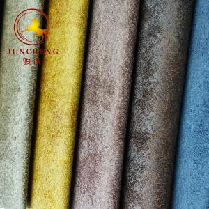 China Bronzing holland velvet fabric for lazy boy upholstery sofa fabric factory