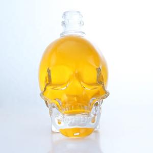 China Other Beverage Popular Shaped Transparent 700ml 750ml Bottle for Whisky Rum Gin Brandy factory