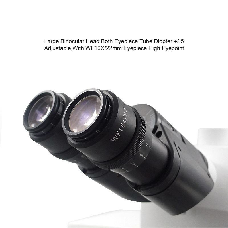 OPTO-EDU 3.2x - 192x Binocular Forensic Comparison Microscope with LED