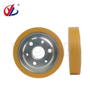 China 120*30*25mm Rubber Feeding Roller With 6 Holes For Woodworking Four Sides Planer factory