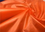 100% Nylon Shiny Fabric Material Polyamide Lightweight Cire Fake PU Waterproof