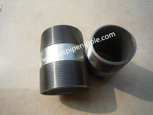 China BS1387 Carbon Steel Pipe Nipples Natural Gas Water Industries Use factory