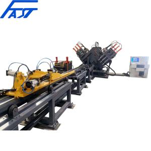 China China Manufacturer CNC Iron Angle Tower Punching Cutting Production Line JX2532 Patent Product factory