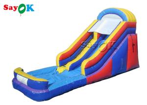 China Commercial Inflatable Slide Outdoor Inflatable Water Slides Backyard Adult Kid Playground PVC Inflatable Pool Slide factory