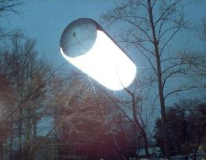 China The gift of the dark inflatable led helium balloon factory