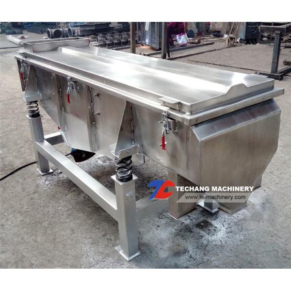 High Efficiency Industrial Vibrating Screen Linear Vibration Sieve Machine