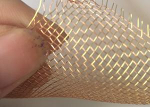 China SGS 2.5m Glass Laminated Wire Mesh Plain Woven factory