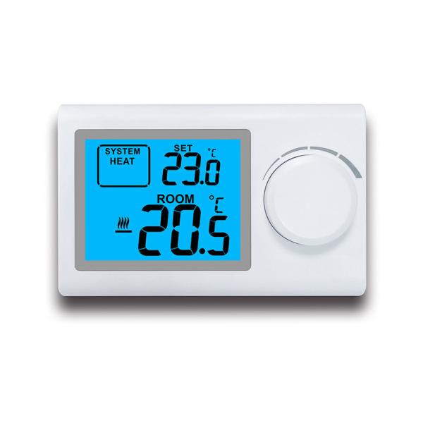 Heat Controller Boiler Room Thermostat , Digital Non Programmable Thermostat