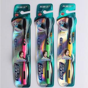 China Edgefold Transparent PET Toothbrush Blister Packaging factory