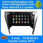 Ouchuangbo Car Stereo DVD Player for Toyota Camry 2012 Android 4.2 Auto GPS Navi