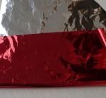 Gold Metallized Film Red Color Metallized Pet Thermal Laminating Film For Paper