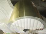 Golden Epoxy Coated Aluminium Fin Strip For Air Conditioner 0.115mm Different