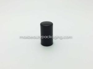 China N1051 glossy black injection nail polish cap nail polish packaging plastic cap with gate inside uv coating colors factory