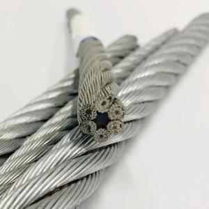 China 9mm Galvanized Steel Wire Rope for Mooring and Lashing Tolerance ±1% Steel Grade Steel factory