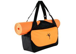 China Heavy Duty Oxford Custom Sports Backpacks , Water Resistant Yoga Gym Bag factory